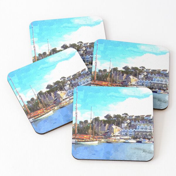 Item preview, Sailing Boats in Brixham Harbour designed and sold by stevepaint.