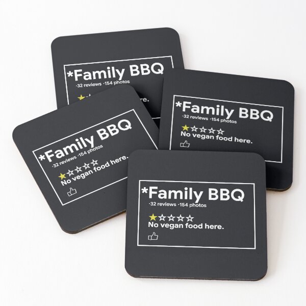 Item preview, No vegan food for family BBQ designed and sold by SweetLog.