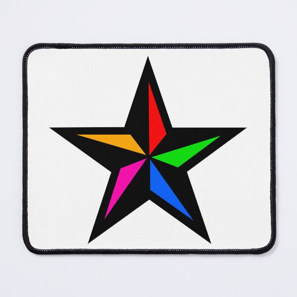 Item preview, RGB 5 Point Star designed and sold by Hugh Whyte.