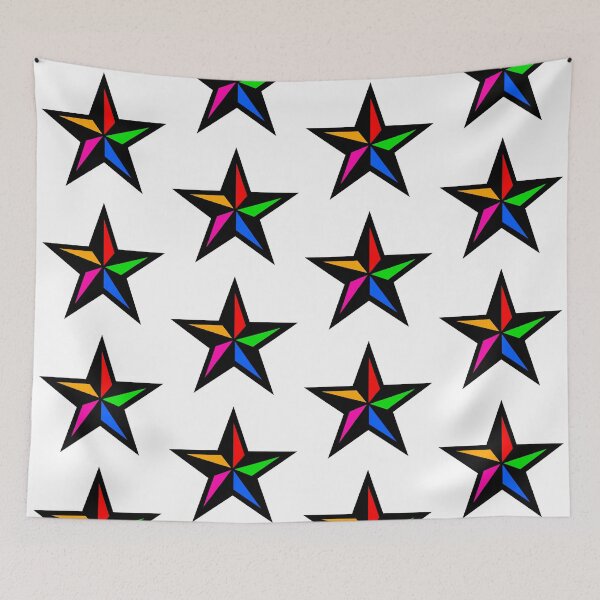 Item preview, RGB 5 Point Star designed and sold by Hugh Whyte.