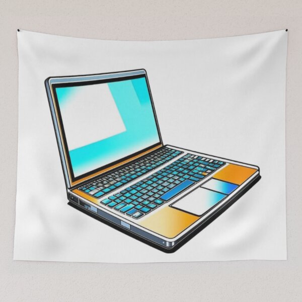 Item preview, Stylish Laptop Art designed and sold by ChrisTheKindest.