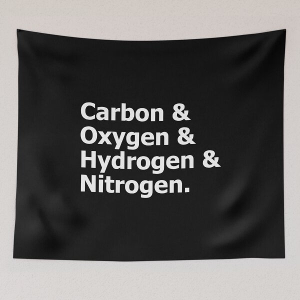Item preview, Carbon Oxygen Hydrogen Nitrogen Elements Science Lover  designed and sold by The Junto Shop.