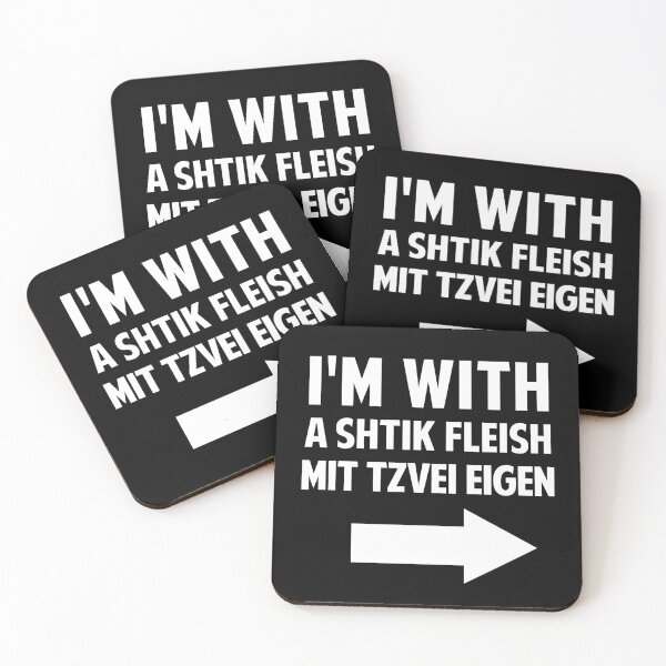 Item preview, I'm With A Shtik Fleish Mit Tzvei Eigen designed and sold by twHistory.