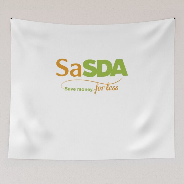 Item preview, Sasda - ASDA & Sainsbury's merger - funny new logo designed and sold by neopod.