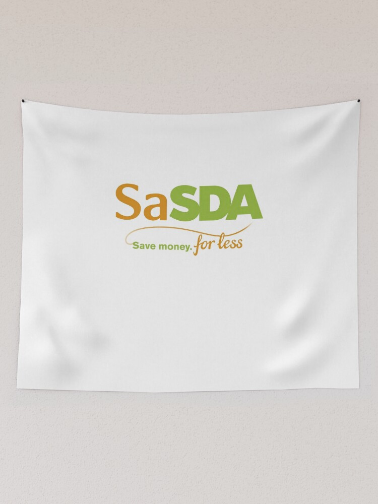 Sasda - ASDA & Sainsbury's merger - funny new logo Leggings for