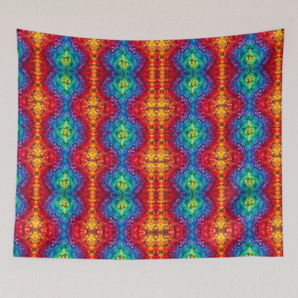 Item preview, Tie Dye Fire Rainbow Motif designed and sold by AuroraXGreen.