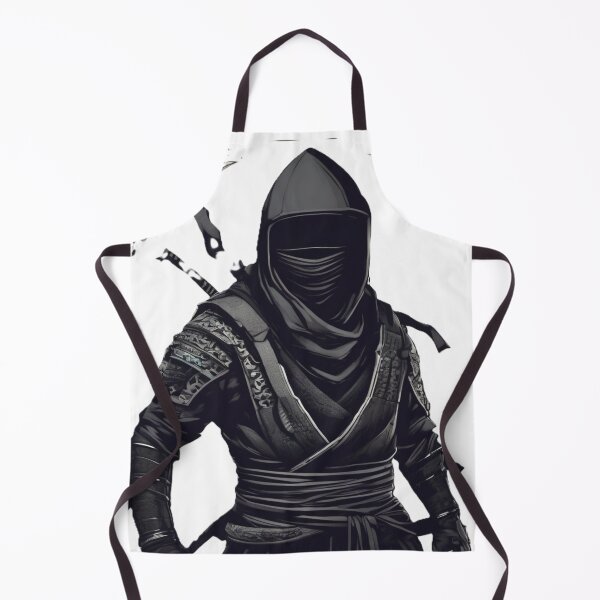 Item preview, ninja in black designed and sold by OxiSkor.