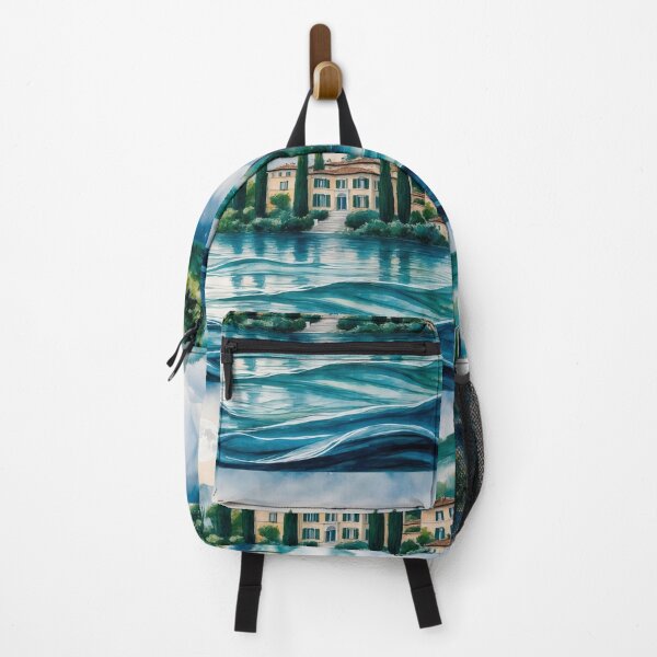 Item preview, Moonlit Serenade Over Tranquil Lake Estate designed and sold by ArtComixHaven.