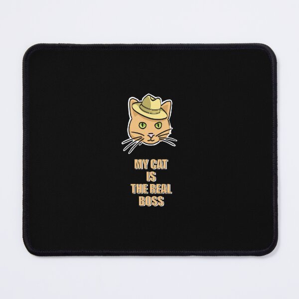 Item preview, My cat is the real boss designed and sold by Fransyn.