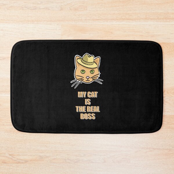 Item preview, My cat is the real boss designed and sold by Fransyn.