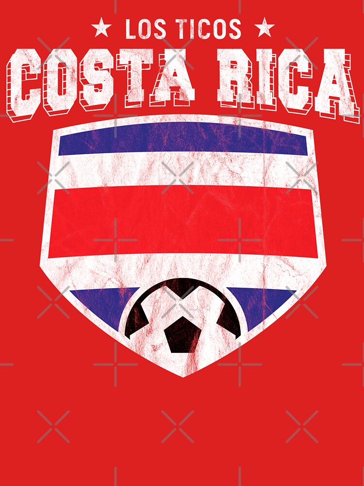 Costa Rica Football National Flag T Shirt World Soccer Jersey Cup  Essential T-Shirt for Sale by Print Cartel