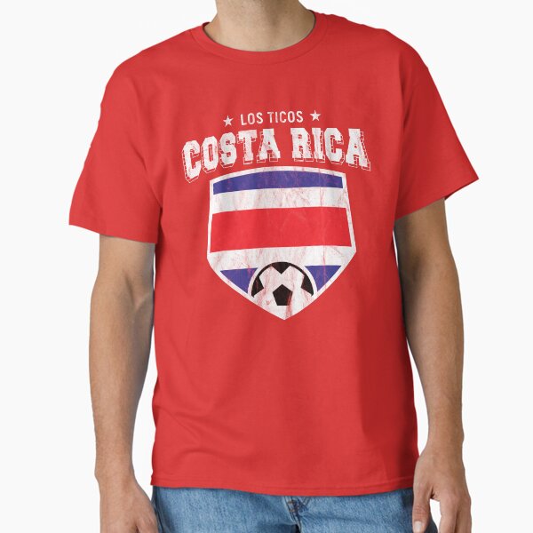 Item preview, Costa Rica Football National Flag T Shirt World Soccer Jersey Cup designed and sold by screenworks.