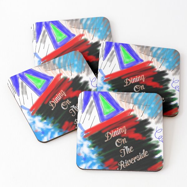 Item preview, Dining on the river side paining.  designed and sold by AWADHESH  CHAURASIA.