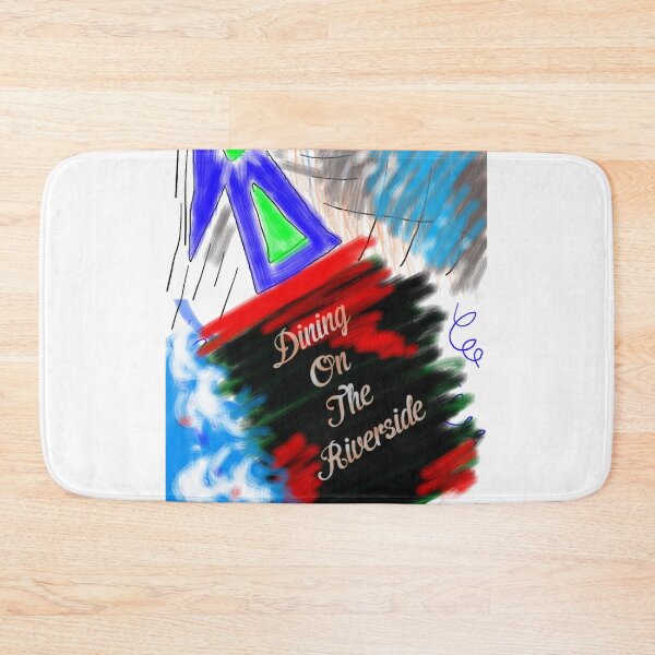 Item preview, Dining on the river side paining.  designed and sold by AWADHESH  CHAURASIA.
