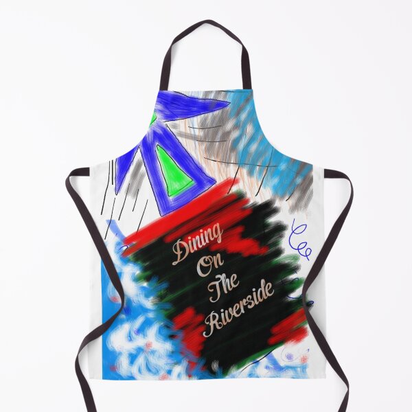 Item preview, Dining on the river side paining. designed and sold by AWADHESH CHAURASIA.