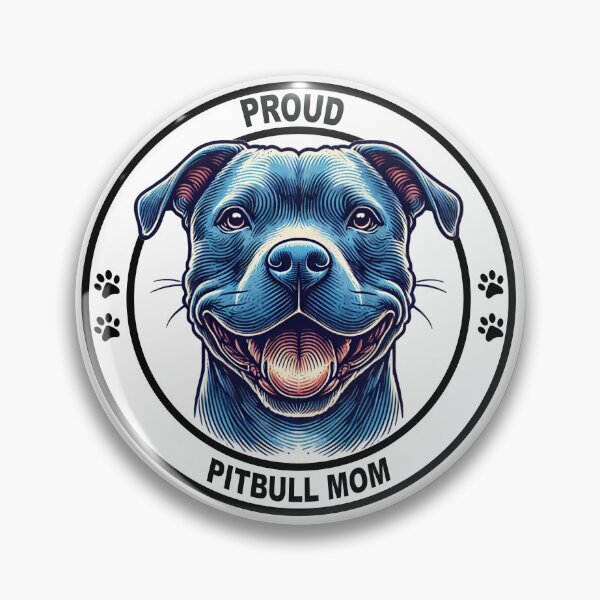 Item preview, Proud Pitbull Mom designed and sold by CaliCreatives.