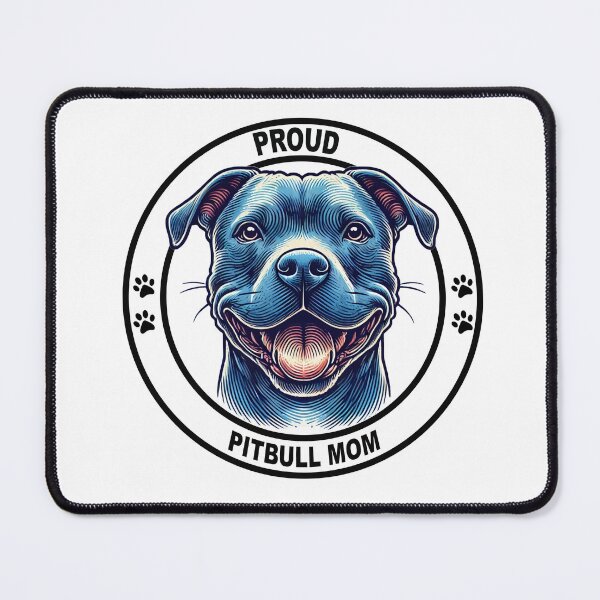 Item preview, Proud Pitbull Mom designed and sold by CaliCreatives.