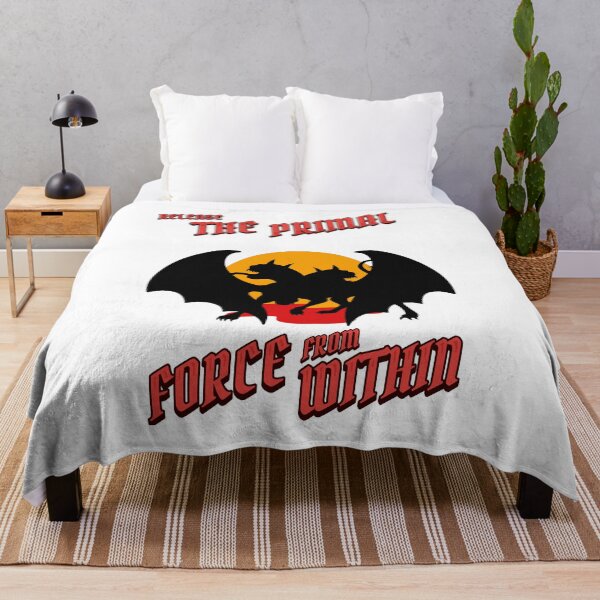 Item preview, Release The Primal Force From Within - Halloween Themed Design designed and sold by signshirtz.