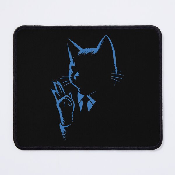 Item preview, Hitmen Cat - Boogey Man blue designed and sold by MJ-creative.