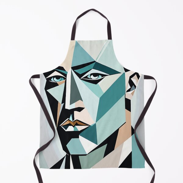 Item preview, A Blue Cubist Portrait of a Man designed and sold by LKozerski.