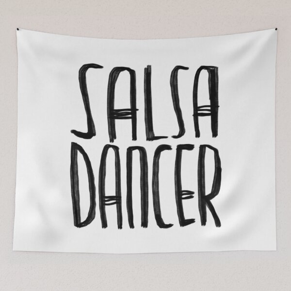 Item preview, Salsa dancer designed and sold by danceink.