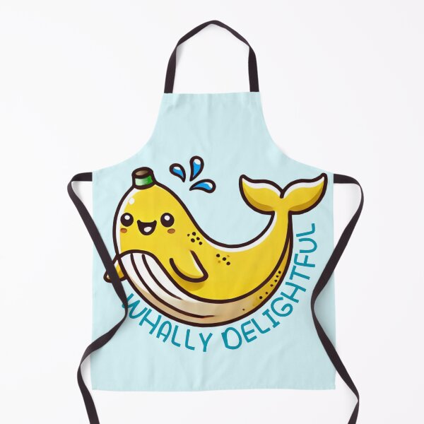 Item preview, Whally Delightful - cute banana whale designed and sold by Funny-Banana.