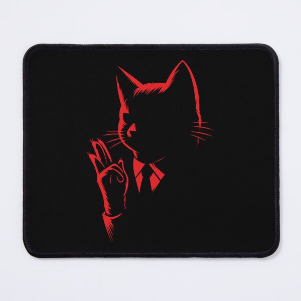 Item preview, Hitmen Cat - Boogey Man Red designed and sold by MJ-creative.