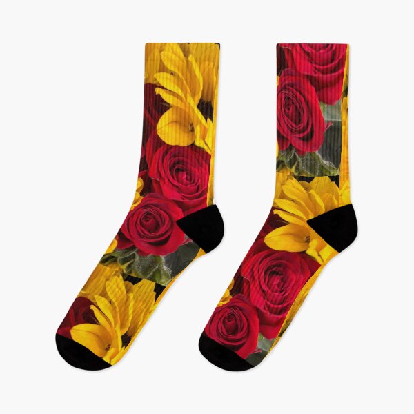 Item preview, Sunflowers and red roses  designed and sold by Lauracolleen3.
