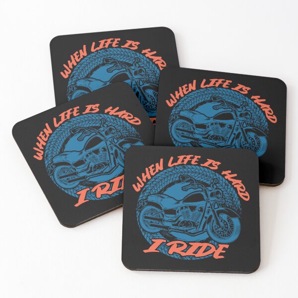 Item preview, When Life is Hard... I RIDE designed and sold by PablomfzStore.