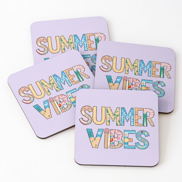 Item preview, Summer vibes design chill out violet designed and sold by Newhyperion.