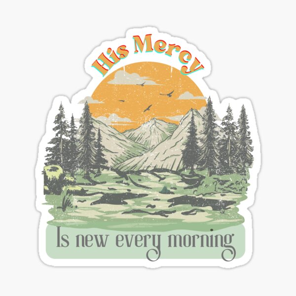 Item preview, His Mercy is new every morning designed and sold by LightNSalt.