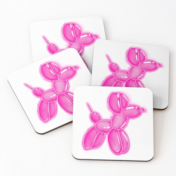 Item preview, neon balloon dog designed and sold by Randomnessy.