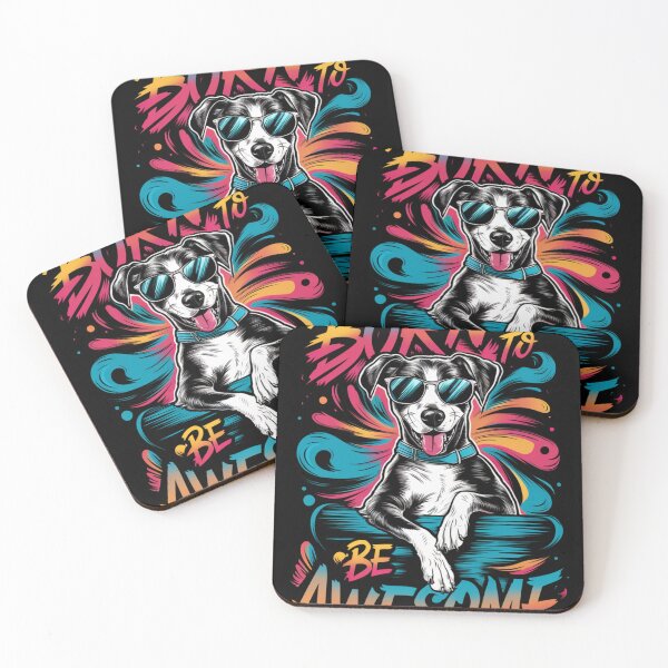 Item preview, Born To Be Awesome Dog designed and sold by Patricks-Art.