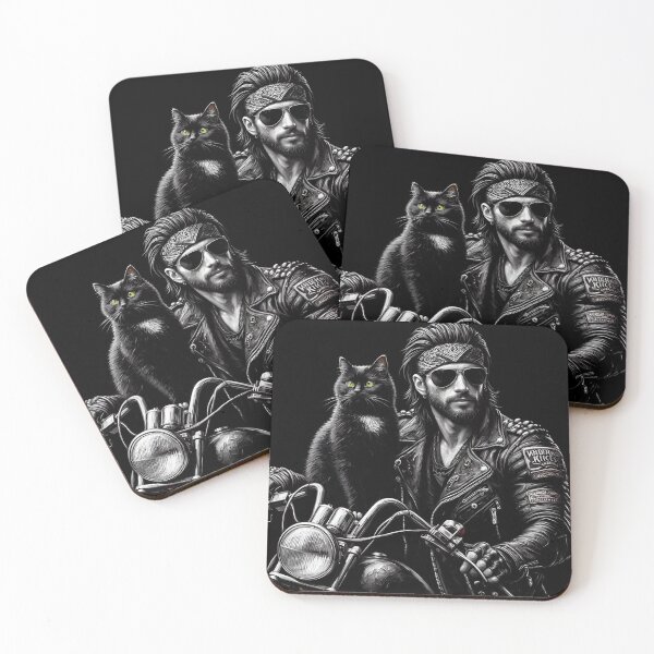 Item preview, Biker and Cat designed and sold by Jurand  Creations.