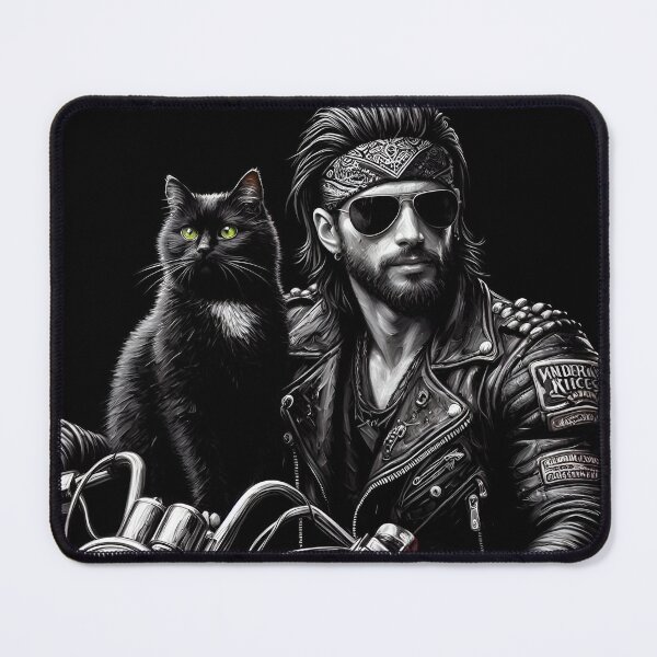 Item preview, Biker and Cat designed and sold by Jurand Creations.