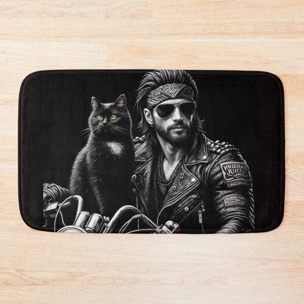 Item preview, Biker and Cat designed and sold by Jurand  Creations.