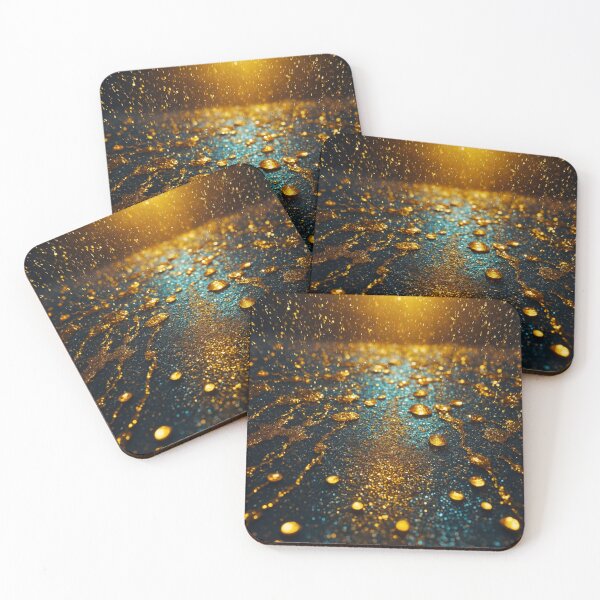 Item preview, Golden Rain at Night designed and sold by RedPandaDreams.