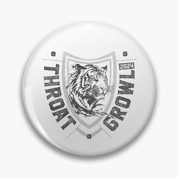 Item preview, Throat Growl Tiger Design designed and sold by Sign Shop Humor.