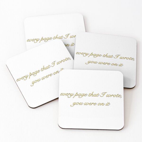 Item preview, Free Now Gracie Abrams THE SECRET OF US "every page that i wrote you were on it" designed and sold by melssticker.