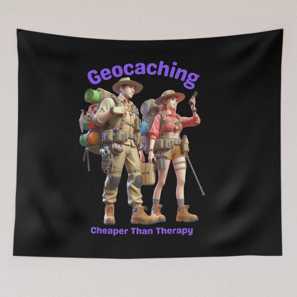 Item preview, Geocaching Cheaper Than Therapy designed and sold by jglobal360.