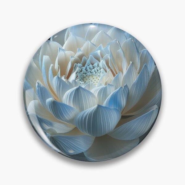 Item preview, White Lotus Flower in Bloom designed and sold by brandway.