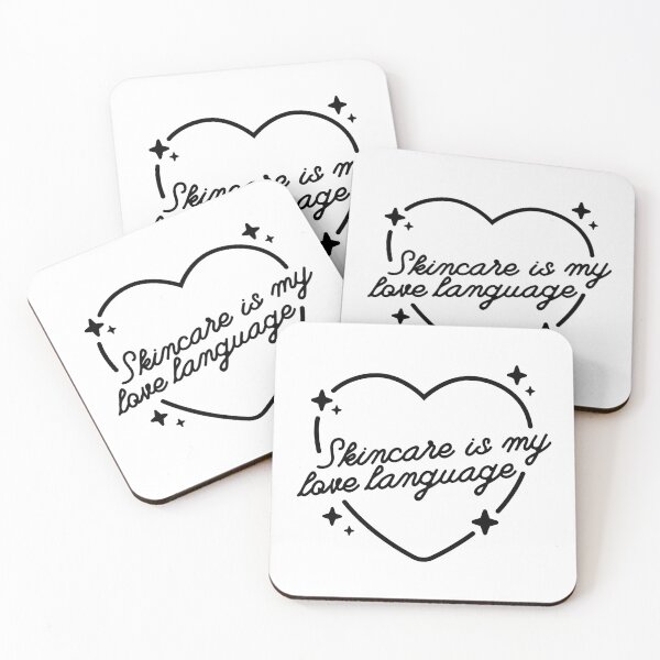 Item preview, Skincare is my Love Language Sparkly Heart designed and sold by FEMSDesign.