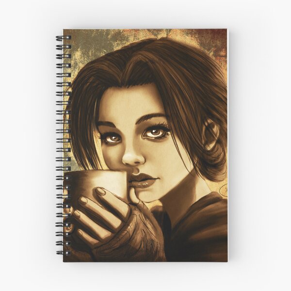 Item preview, Cozy Coffee Lady designed and sold by Amberakart.