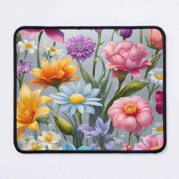 Item preview, Cute spring wildflowers, wild flowers floral poster design, background. designed and sold by HAKKI ARSLAN.