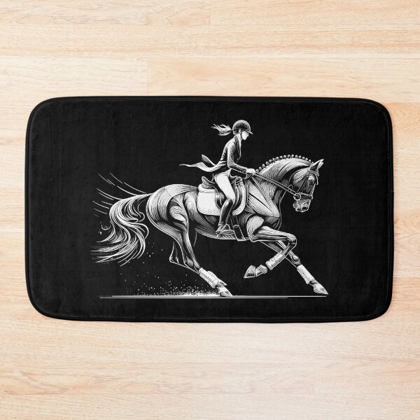 Item preview, Dressage riding horse dynamic gift designed and sold by Pineapple-Tree.
