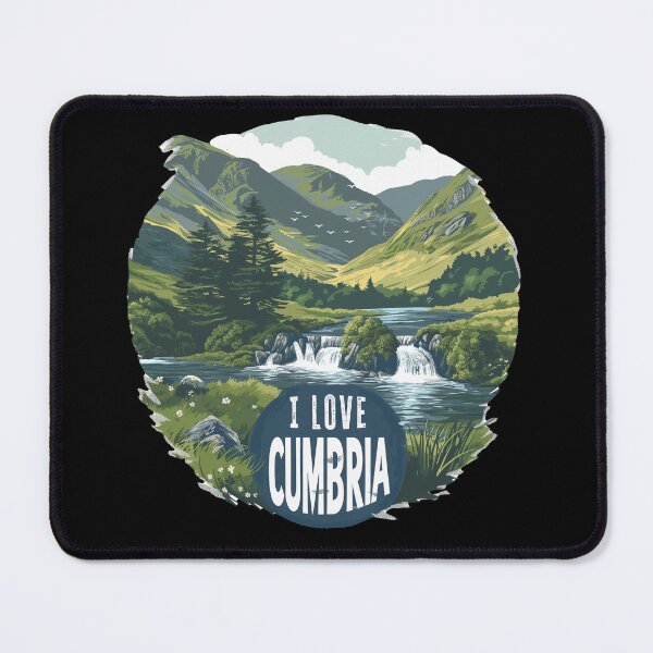 Item preview, I Love Cumbria - Lake District designed and sold by SmallOwlDesign.