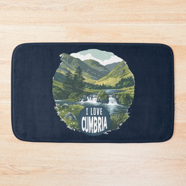 Item preview, I Love Cumbria - Lake District designed and sold by SmallOwlDesign.