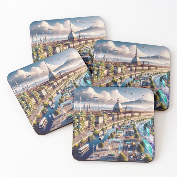 Item preview, Turin - Futuristic Cities designed and sold by Eric Nagel.