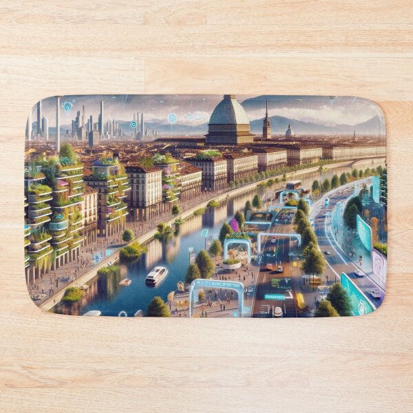 Item preview, Turin - Futuristic Cities designed and sold by Eric Nagel.
