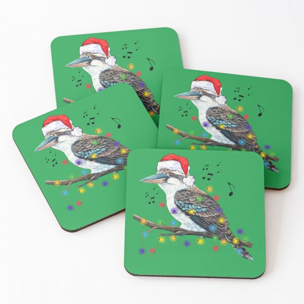 Item preview, Extra festive kookaburras - Xmas kookaburra Christmas Australia Men Woman kids  designed and sold by Taylor  ART.